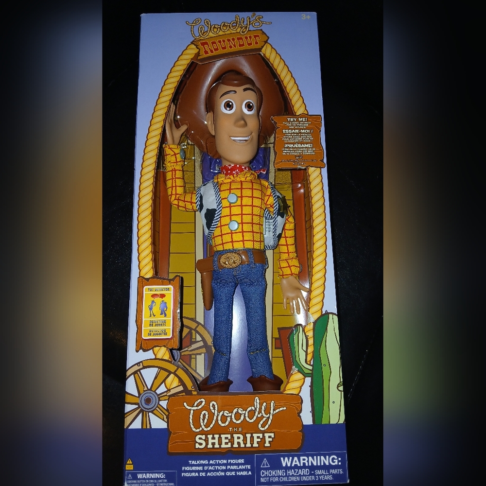 Toy Story Woody Interactive Talking Action Figure – Toy Story – 15''